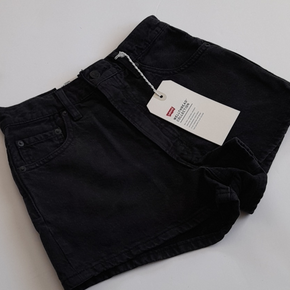 LEVI'S Ribcage Shorts - Picture 2 of 9